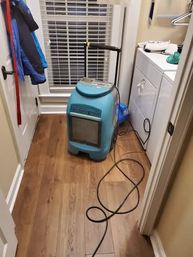 Commercial dehumidifier deployed for Flood Damage Cleanup in Lewisboro